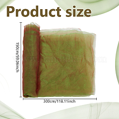 Gradient Polyester Mesh Fabric for DIY Crafts&nbsp;DIY-WH0888-01A