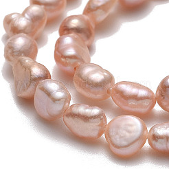 Natural Cultured Freshwater Pearl Beads Strands&nbsp;LS-PEAR-A005-10D