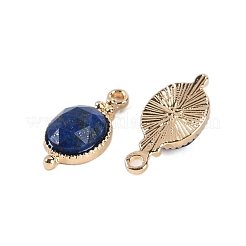 Natural Lapis Lazuli Faceted Pendans&nbsp;KK-L218-003G-07