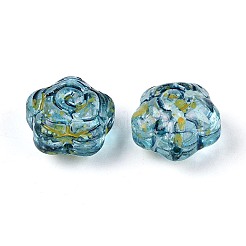 Picasso Transparent Glass Beads&nbsp;SEED-N012-03C