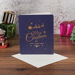 Envelope and Merry Christmas Greeting Cards Sets&nbsp;DIY-I029-03D