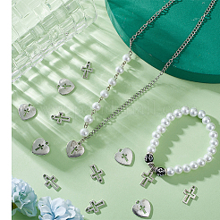 100Pcs 2 Styles Tibetan Style Alloy Pendants&nbsp;FIND-SC0006-65