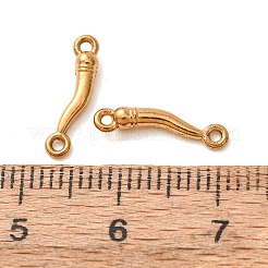 304 Stainless Steel Connector Charms&nbsp;STAS-N124-62G