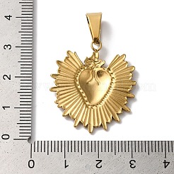 PVD Vacuum Plating 304 Stainless Steel Pendants&nbsp;STAS-L081-035G