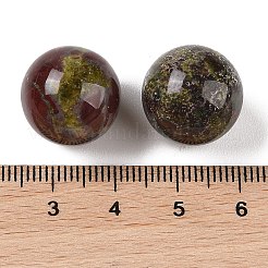 Natural Dragon Blood No Hole Sphere Beads&nbsp;G-K363-04D-39