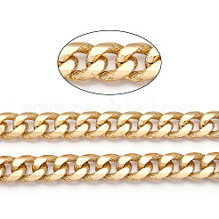 Aluminum Textured Curb Chains&nbsp;CHA-N003-43KCG