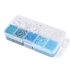 DIY 10 Style ABS & Acrylic Beads Jewelry Making Finding Kit&nbsp;DIY-N0012-05D