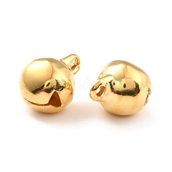 304ステンレススチールベルチャーム  18KGP本金メッキ  13x10x9.5mm  穴：1.8mm&nbsp;STAS-C044-02C-G