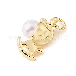 Brass Pendants&nbsp;KK-CBA9CBD-18G