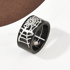 304 Stainless Steel Finger Rings&nbsp;LS-RJEW-A074-02EB