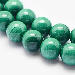 Natural Malachite Beads Strands&nbsp;G-O166-07A-12mm