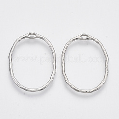 Alloy Open Back Bezel Pendants&nbsp;X-PALLOY-S121-84P