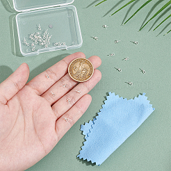 40Pcs 925 Sterling Silver Cup Peg Bails&nbsp;STER-UN0001-04