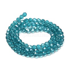 Transparent Glass Beads&nbsp;EGLA-A035-T4mm-B12