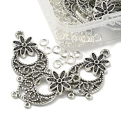 20Pcs Tibetan Style Alloy Chandelier Component Links&nbsp;FIND-YW0003-25