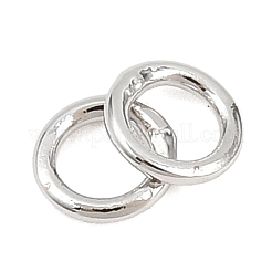 Brass Closed Jump Rings&nbsp;KK-D257-01P-10