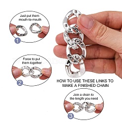 UV Plating Acrylic Linking Rings&nbsp;OACR-N009-006A-B04
