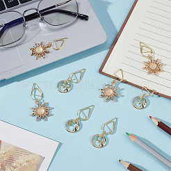 8Pcs 2 Style Metal Paper Clips&nbsp;AJEW-OC00035