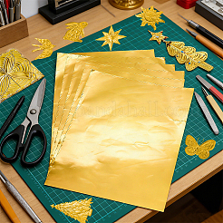 30Pcs Aluminum Foil Paper Sheets for Craft Engraving&nbsp;OFST-GA0001-09