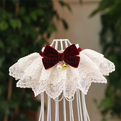 Bowknot Polyester Dog Bibs&nbsp;AJEW-WH0651-22B-03