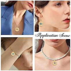 14pcs 7 styles 304 Stainless Steel Pendants&nbsp;STAS-BBC0006-33
