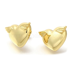 Rack Plating Brass Stud Earrring&nbsp;EJEW-L097-24G