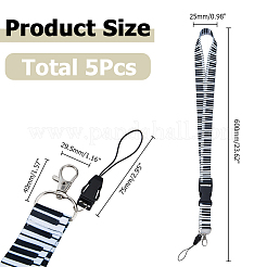 4Pcs Polyester Mobile Straps&nbsp;HJEW-HS0001-07B