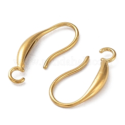 Ion Plating(IP) 304 Stainless Steel Earring Hooks&nbsp;STAS-M323-18G