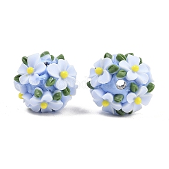 Handmade Polymer Clay Beads&nbsp;CLAY-H009-02B