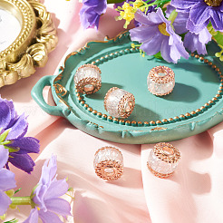 5Pcs Alloy European Beads&nbsp;MPDL-TADJ0001-02B