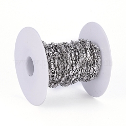 Tarnish Resistant 304 Stainless Steel Link Chains&nbsp;CHS-G014-10P