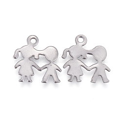 Tarnish Resistant Valentine's Day 304 Stainless Steel Charms&nbsp;STAS-L238-067P