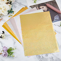 60Sheets 6 Styles PET Stamping Hot Foil Paper&nbsp;DIY-FH0006-10B