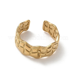 304 Stainless Steel Cuff Open Ring Setting&nbsp;SA-CBA37BC-04G