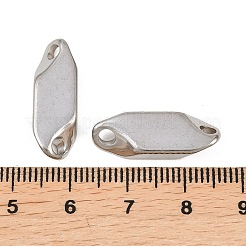 201 Stainless Steel Connector Charms&nbsp;STAS-F339-07C-P