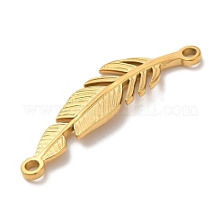 Ion Plating(IP) 304 Stainless Steel Connector Charms&nbsp;STAS-C110-14G