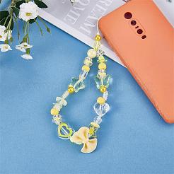 150 Pieces Random Rose Acrylic Beads Bear Pastel Spacer Beads Butterfly Loose Beads for Jewelry Keychain Phone Lanyard Making&nbsp;JX543B