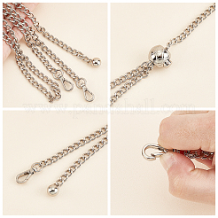 Iron Adjustable Bag Strap&nbsp;FIND-WH0082-66B