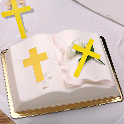 15Pcs 3 Styles Acrylic Mirror Cake Toppers&nbsp;FIND-CN0001-46