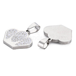 201 Stainless Steel Pendants&nbsp;STAS-N095-41P