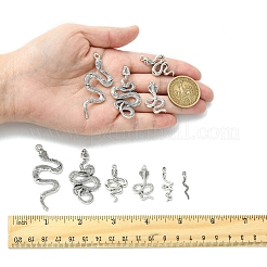 32Pcs 6 Styles Tibetan Style Alloy Pendants&nbsp;FIND-FS0003-79