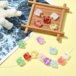 16Pcs 8 Colors Glass Beads Strands&nbsp;LAMP-CJ0002-06