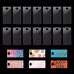 2Bag 2 Styles Acrylic Blank Label Big Pendants&nbsp;FIND-TA0004-77B