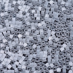 MIYUKIデリカビーズ  シリンダー  日本製シードビーズ  11/0  （db0677)ライトグレーシルクサテン  1.3x1.6mm  穴：0.8mm  約2000PCS /ボトル  10 G /ボトル&nbsp;SEED-JP0008-DB0677