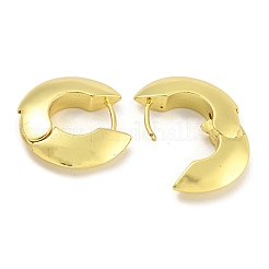 Rack Plating Brass Ring Hoop Earrings for Women&nbsp;EJEW-G410-62G