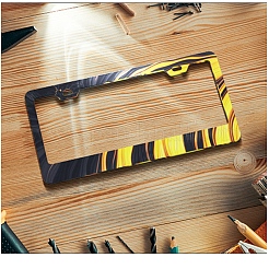 ナンバープレートフレームシリコンモールド  レジン型  UVレジンDIY用  エポキシ樹脂工芸品作り  ホワイト  310x168x6mm  内径：275x105mm&nbsp;X-DIY-Z005-06