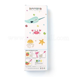 Christmas Theme DIY Diamond Painting Stickers Kits For Kids&nbsp;DIY-H123-04