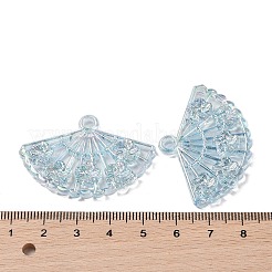 DIY バロック ジュエリー作り ファインディング キット  ABカラーのアクリルチャームとビーズを含む  混合図形  ライトブルー  10~40x10~33x3~12mm  穴：1~2.8mm  1063個/ 500g&nbsp;DIY-B073-01E