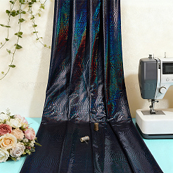 Snake Skin Pattern Polyester Fabric&nbsp;AJEW-PH0009-11B