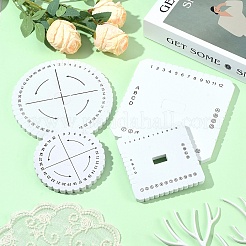 4Pcs 4 Styles EVA Braiding Disc Disk&nbsp;TOOL-YW0001-84